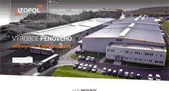 Desktop Screenshot of izopol.cz